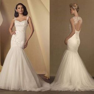 Alfred Angelo Wedding Dress- white